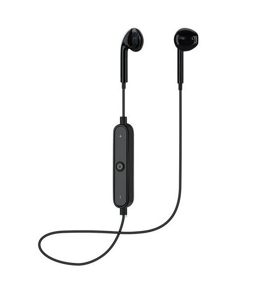 Bluetooth 4.1 Earbuds with Mic Sport Stereo Headset Earphones - Black - UKTechaccessories