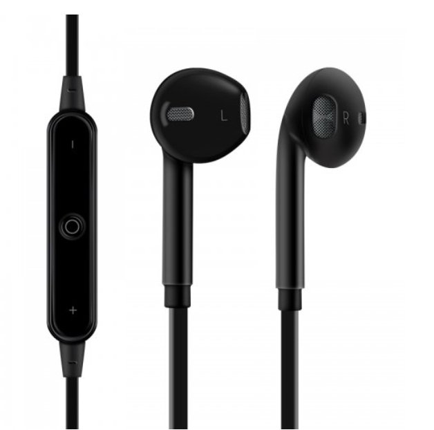 Bluetooth 4.1 Earbuds with Mic Sport Stereo Headset Earphones - Black - UKTechaccessories