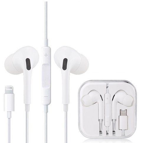 Bluetooth Wired Earphones for Apple iPhone with Mic and Volume - UKTechaccessories