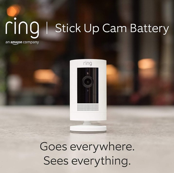 Ring Stick Up HD Security Camera - White (Twin pack) - UKTechaccessories