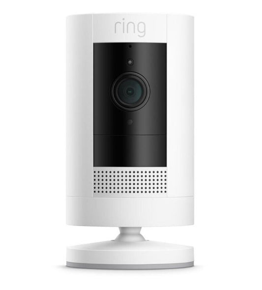 Ring Stick Up HD Security Camera with Two-Way Talk - White - UKTechaccessories