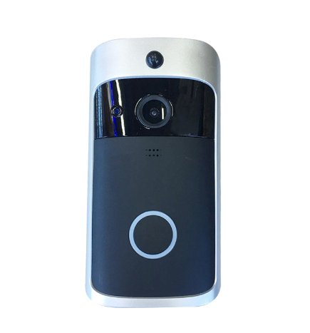 Smart Wireless Wifi Video Doorbell With PIR Infrared WLAN Night Vision - UKTechaccessories
