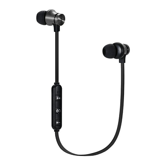 Sports Bluetooth Headphones with Mic Sport Stereo - Black - UKTechaccessories