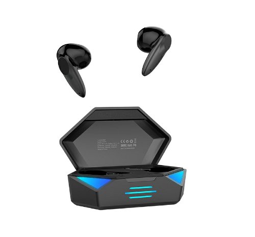 TG73 5.0 TWS Bluetooth Wireless Earphones Noise Reduction - Black - UKTechaccessories