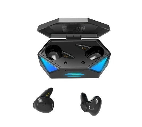TG73 5.0 TWS Bluetooth Wireless Earphones Noise Reduction - Black - UKTechaccessories