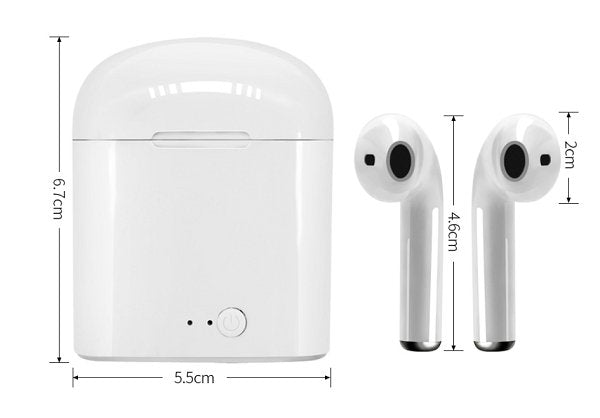 TWS Wireless Earphone 5.0 In-Ear for iOS + Android - UKTechaccessories