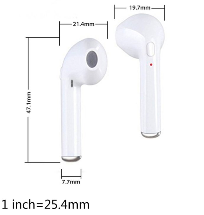 TWS Wireless Earphone 5.0 In-Ear for iOS + Android - UKTechaccessories