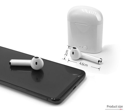 TWS Wireless Earphone 5.0 In-Ear for iOS + Android - UKTechaccessories