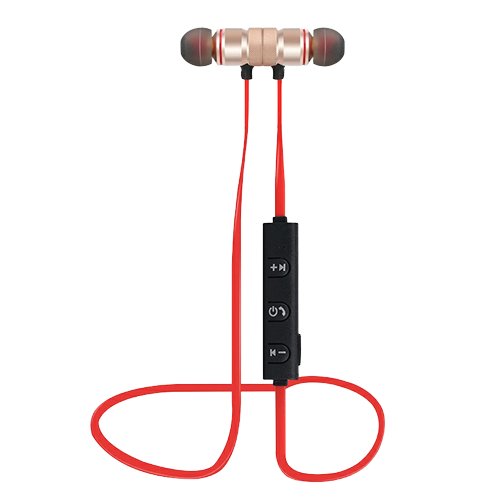 Wireless Bluetooth Earphone - Red - UKTechaccessories